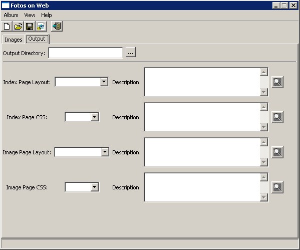 FOW Output Page